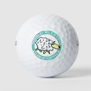 Balles De Golf Dessin "World Bleating"