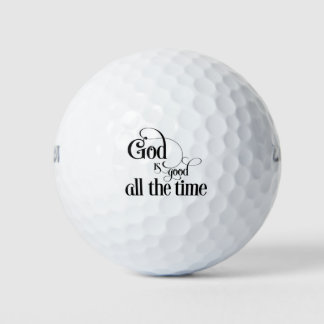 Balles De Golf Dieu est bon tout le temps