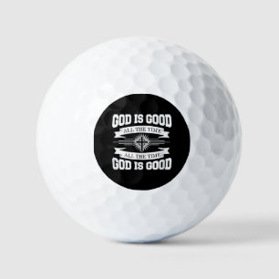 Balles De Golf Dieu est bon tout le temps - Chrétien