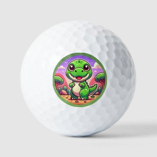 Balles De Golf Dinoball (Recto)