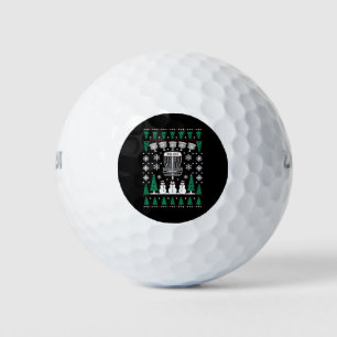 Balles De Golf Disque Golf Vilain Sweat de Noël cadeaux de pyjama