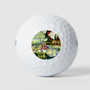 Balles De Golf Dit pour impliquer toute l'idée