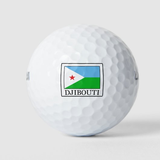 Balles De Golf Djibouti (Devant)