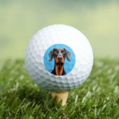 Balles De Golf Doberman (T-shirt Insitu)