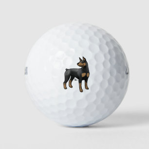 Balles De Golf Doberman Pinscher
