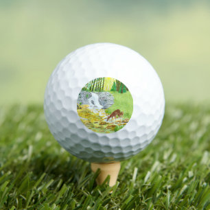 Balles de golf Doe et Faon