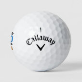 Balles De Golf Don de golf 80th Birthday - Pour Père en Droit (Logo)