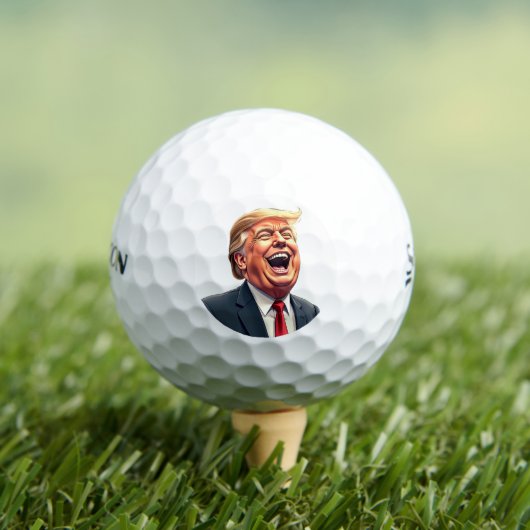 Balles De Golf Donald Trump (T-shirt Insitu)