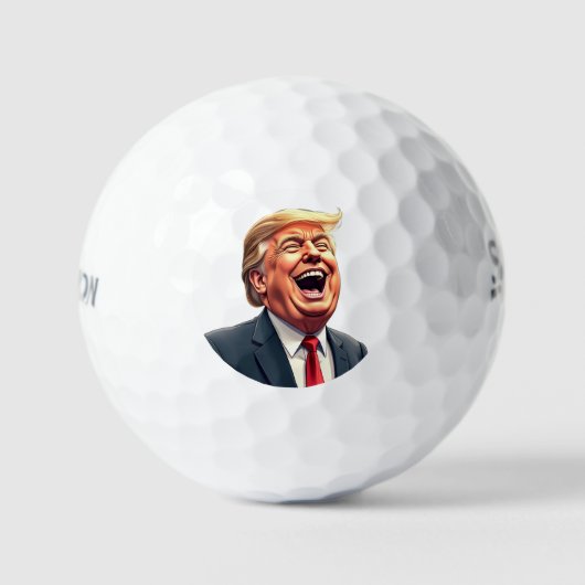 Balles De Golf Donald Trump (Recto)