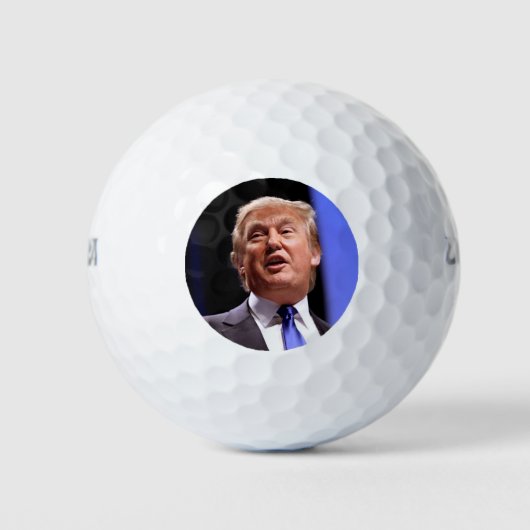 Balles De Golf Donald Trump (Devant)