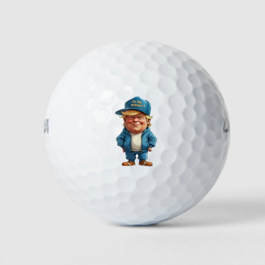 Balles De Golf Donald Trump (Devant)