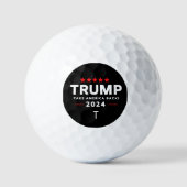 Balles De Golf Donald Trump 2024 redonne l'élection américaine (Recto)