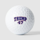 Balles De Golf Donald Trump 47 (Recto)