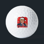 Balles De Golf Donald Trump Christmas Santa Claus Art<br><div class="desc">Donald Trump Christmas Santa Claus Art</div>