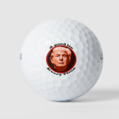 Balles De Golf Donald Trump : un bon mensonge (Devant)