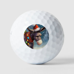 Balles De Golf Donkey de Noël (2)