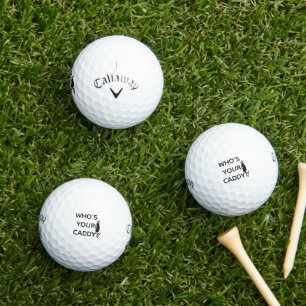 Balles De Golf Dont Votre Caddy A Personnalisé Les Boules De Golf