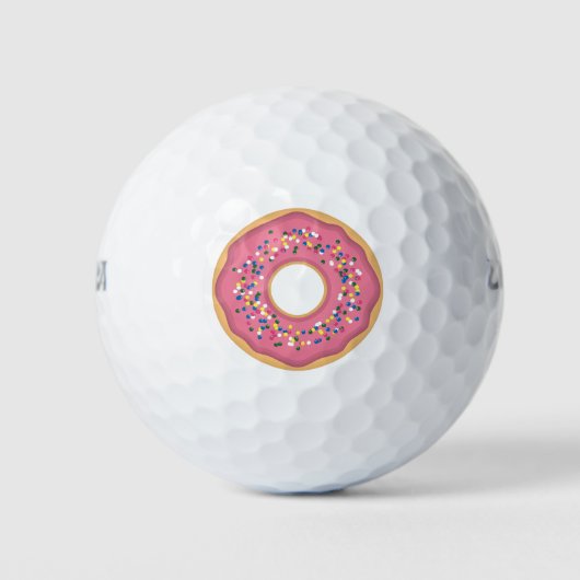Balles De Golf Donut Motif I (Devant)