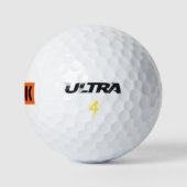 Balles De Golf Dos à l'avant (Logo)