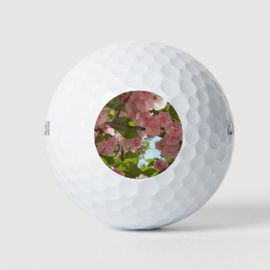 Balles De Golf Double floraison cerisier III printemps fleuri (Devant)