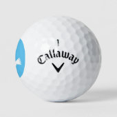 Balles De Golf Dove with olive branch (Logo)