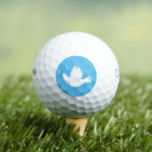 Balles De Golf Dove with olive branch (T-shirt Insitu)