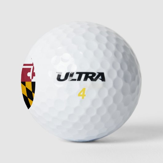 BALLES DE GOLF DRAG MARYLAND (Logo)