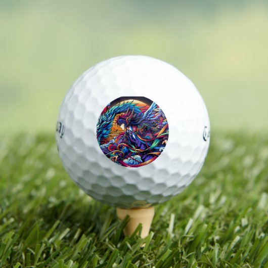 Balles De Golf Dragon Blitz (T-shirt Insitu)