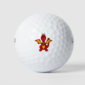 Balles De Golf Dragon cool Jouant Au Basket