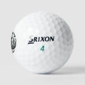 Balles De Golf Dragon noir (Logo)