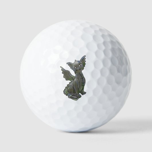 Balles De Golf dragon simple (Recto)