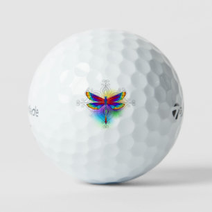 Balles De Golf Dragonfly en arc-en-ciel