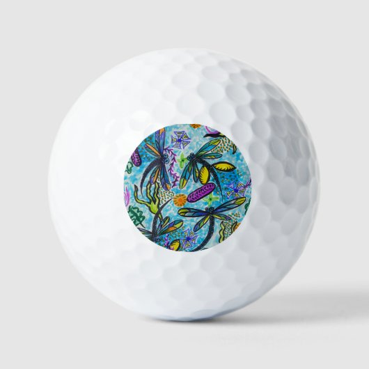 Balles De Golf Dragonfly Fantasy  (Recto)