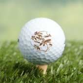 Balles De Golf Dragonfly Frenzy Gold (T-shirt Insitu)