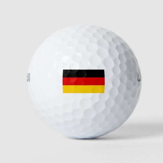 Balles De Golf Drapeau allemand (Devant)