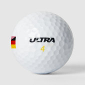 Balles De Golf Drapeau allemand American Pride US Allemagne (Logo)