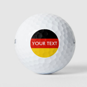 Balles De Golf Drapeau allemand jeu de golf personnalisé pour l'A