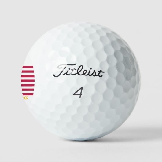 Balles de golf Drapeau américain (Logo)