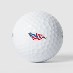 Balles De Golf Drapeau américain