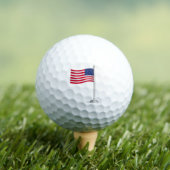 Balles De Golf drapeau américain (T-shirt Insitu)