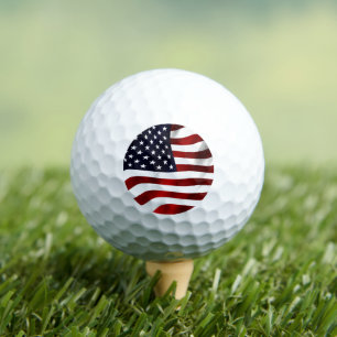 Balles De Golf Drapeau américain