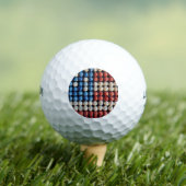 Balles De Golf Drapeau américain de baseball (T-shirt Insitu)