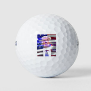 Balles De Golf drapeau américain trump 2020