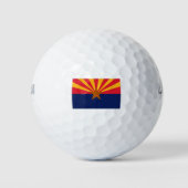 BALLES DE GOLF DRAPEAU ARIZONA (Devant)