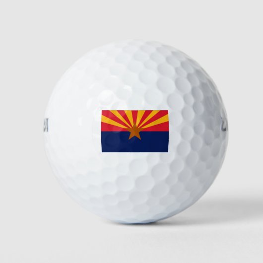 BALLES DE GOLF DRAPEAU ARIZONA (Devant)