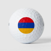 Balles De Golf Drapeau Arménie (Devant)