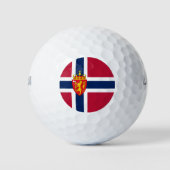 Balles De Golf Drapeau/Armoiries de Norvège (Devant)