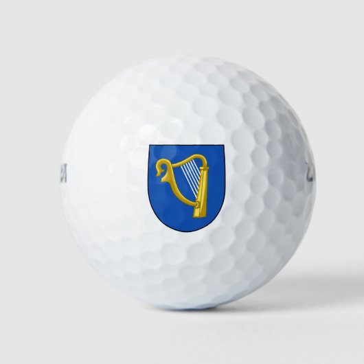 Balles De Golf Drapeau / Armoiries d'Éire (Devant)