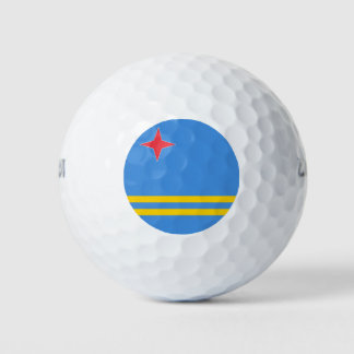 Balles De Golf Drapeau Aruba Boules de golf