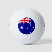 Balles De Golf Drapeau Australie (Devant)